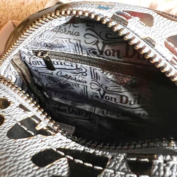 NWT Von Dutch RARE-HTF Blueberry Leopard Bag Snapback Hat w/Box-Dust bag - Picture 10 of 11